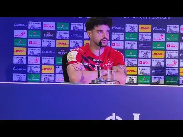 'Video thumbnail for Romain Ntamack réaction d'après match (UBB TOULOUSE )'