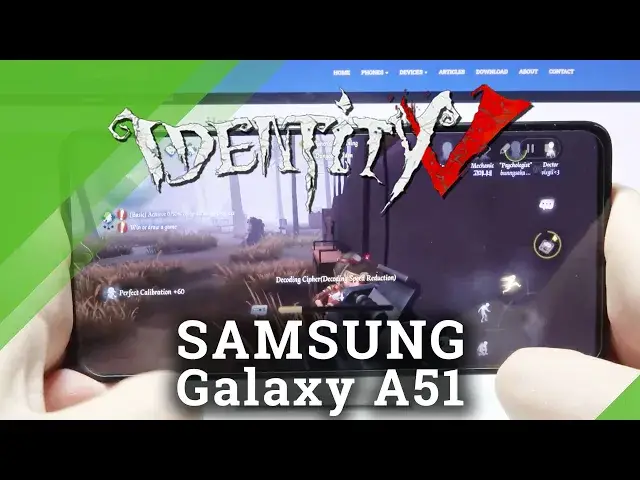 'Video thumbnail for Identity V Gaming Performance on SAMSUNG Galaxy A51 - Gameplay / FPS / Crahes / Lags'
