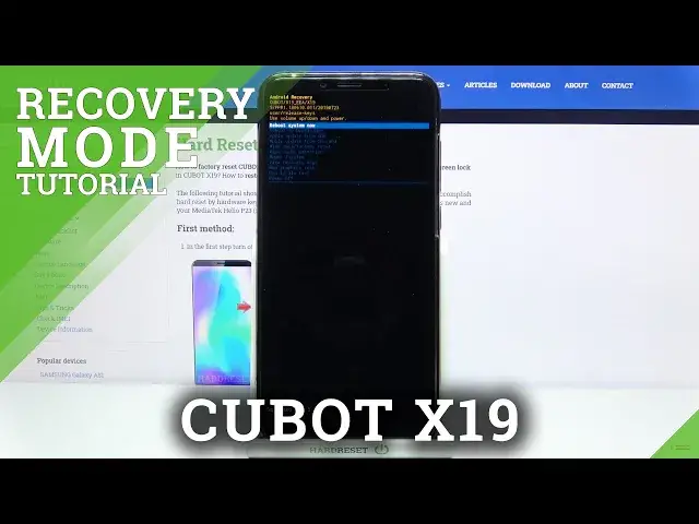 'Video thumbnail for How to Open Recovery Mode on CUBOT X19 - Enter & Quit Recovery Mode'