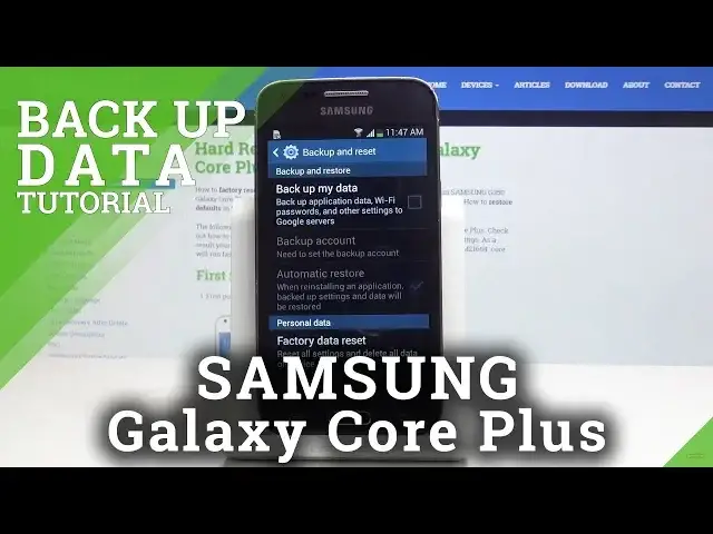 'Video thumbnail for Samsung Galaxy Core Plus   Google Backup'