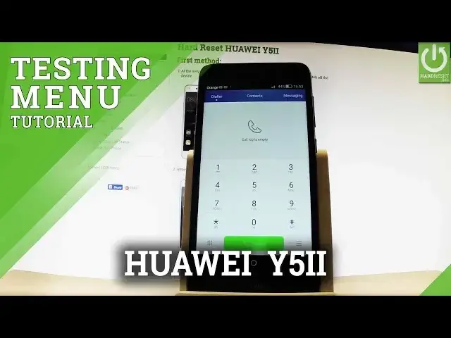'Video thumbnail for Hidden Menu in HUAWEI Y5II - Testing Menu / Battery Info'