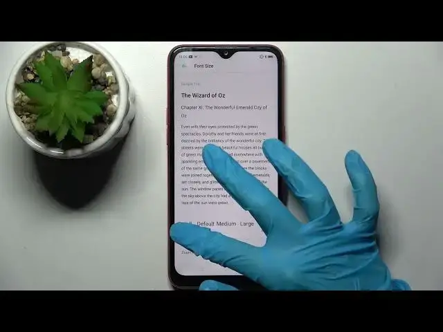 'Video thumbnail for Change Font Size – OPPO A1K and Display Customizations'