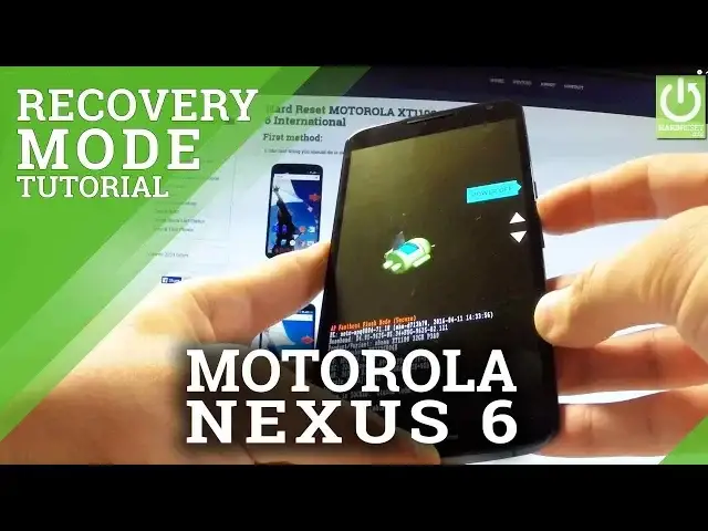 'Video thumbnail for MOTOROLA XT1100 Nexus 6 HARD RESET - RECOVERY MODE'