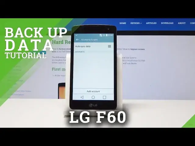'Video thumbnail for How to Backup Data in LG F60 - Google Backup Account'