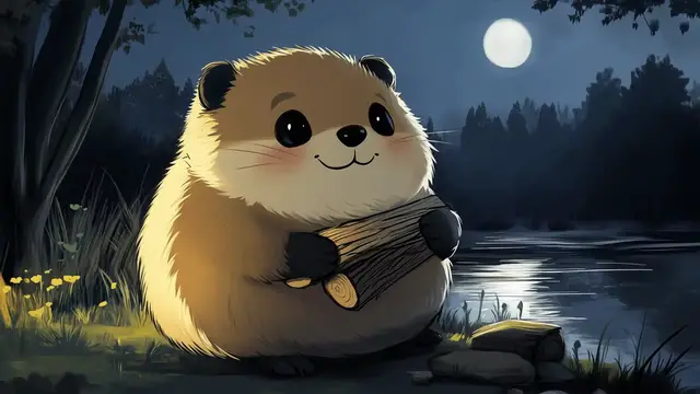 'Video thumbnail for THE BUSY BEAVER and the PLAYFUL RACCOON _ A Fun Bedtime Story for Kids About Friendship(720P_HD)'