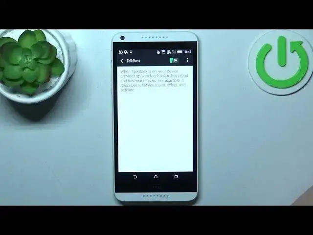 'Video thumbnail for How to Turn On & Turn Off the Talkback Feature on a HTC Desire 816'