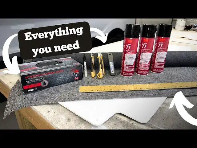 'Video thumbnail for DIY Upholstered Wall Panels for Your Conversion Van'