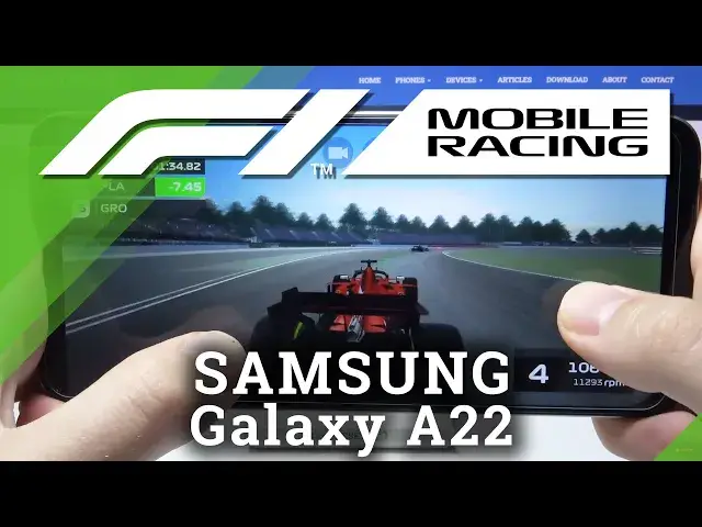 'Video thumbnail for Mobile Racing on SAMSUNG Galaxy A22 – Gaming Quality Checkup'