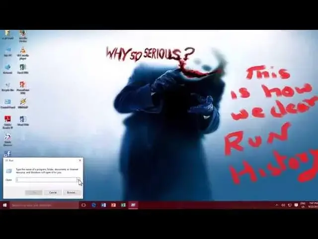 'Video thumbnail for How To Clear Run History in Windows 10 Tutorial'