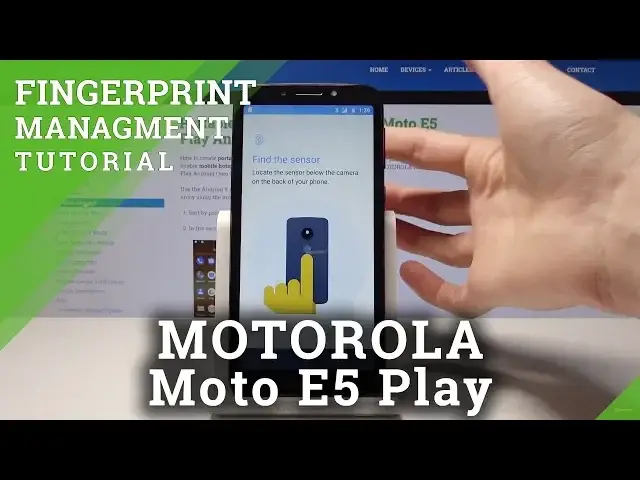 'Video thumbnail for How to Add Fingerprint in Motorola Moto E5 Play – Set Up Fingerprint Unlock Method'