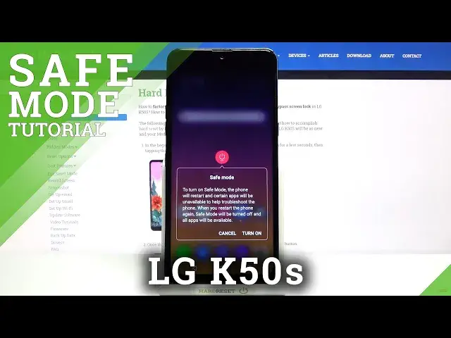 'Video thumbnail for How to Enter Safe Mode in LG K50s – Disable Third-party Apps'