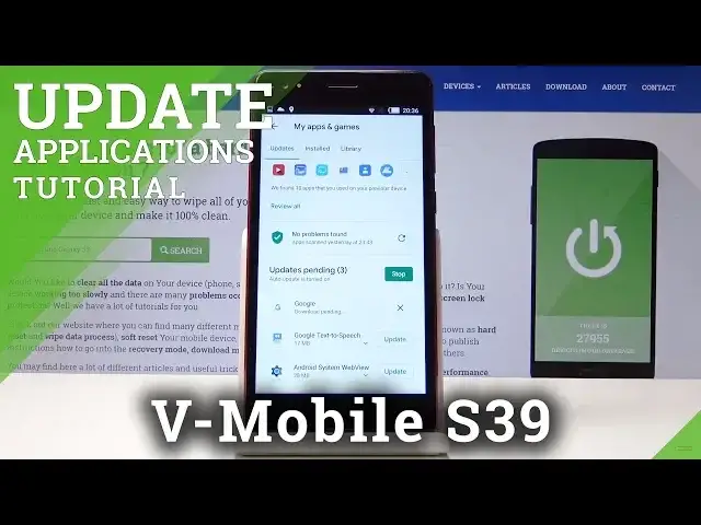 'Video thumbnail for How to Update Apps in V-Mobile S39 - Download Newest App Version'