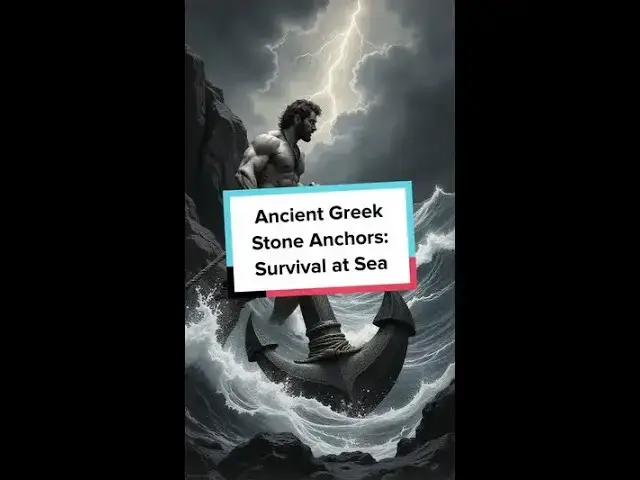 'Video thumbnail for Ancient Greek Stone Anchors: Survival at Sea'