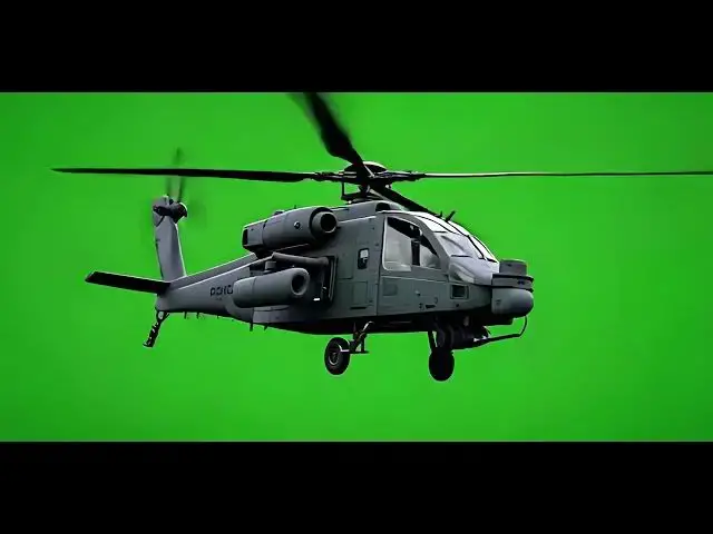 'Video thumbnail for UH 60 Black Hawk Rotorcraft in Action on Green Screen'