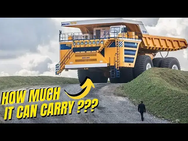'Video thumbnail for How Much Can A Dump Truck Carry? Cubic Yards - Cubic Feet (Insane Trucks)'