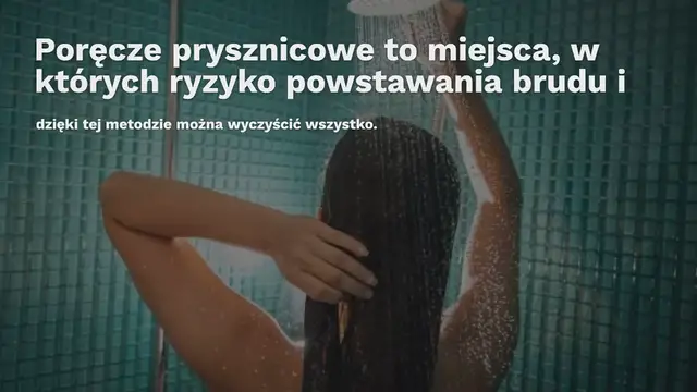 'Video thumbnail for Jak idealnie czyścić poręcze prysznicowe: nie można znaleźć śladu brudu'