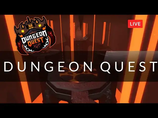 'Video thumbnail for DUNGEON QUEST *GRINDING LEVELS* ... ( ROBLOX LIVE )'