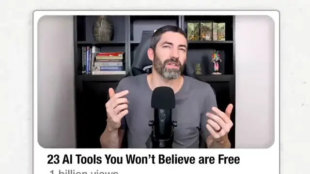 'Video thumbnail for 23 AI Tools You Won't Believe are Free'