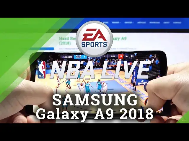 'Video thumbnail for Test NBA Mobile Gameplay on SAMSUNG Galaxy A9 2018 – High Graphics Checkup'