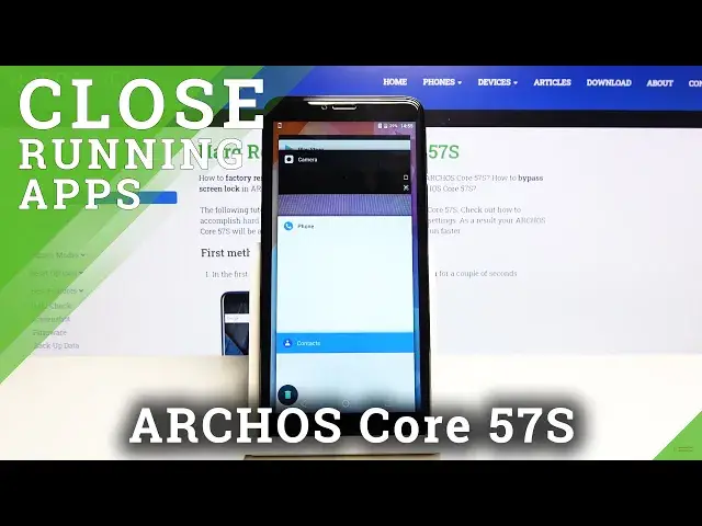 'Video thumbnail for How to Close Running Apps in ARCHOS Core 57S – Turn Off Running Apps'