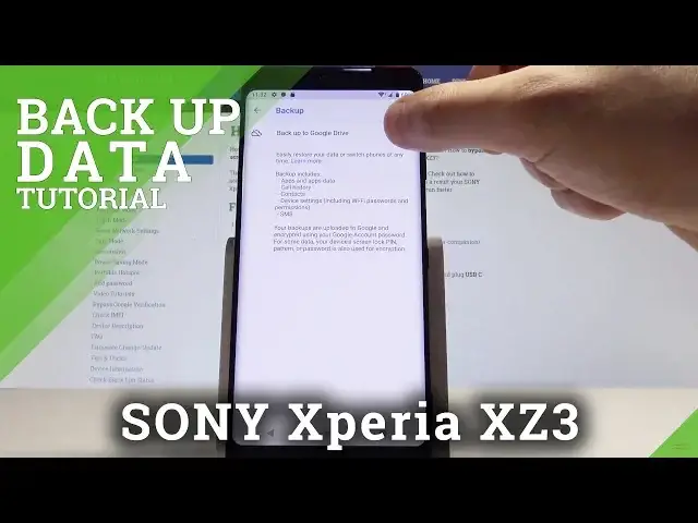 'Video thumbnail for How to Create Backup in SONY Xperia XZ3 - Enable Google Backup'