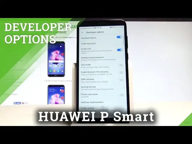 'Video thumbnail for Developer Options HUAWEI P Smart - OEM Unlocking / USB Debugging |HardReset.Info'