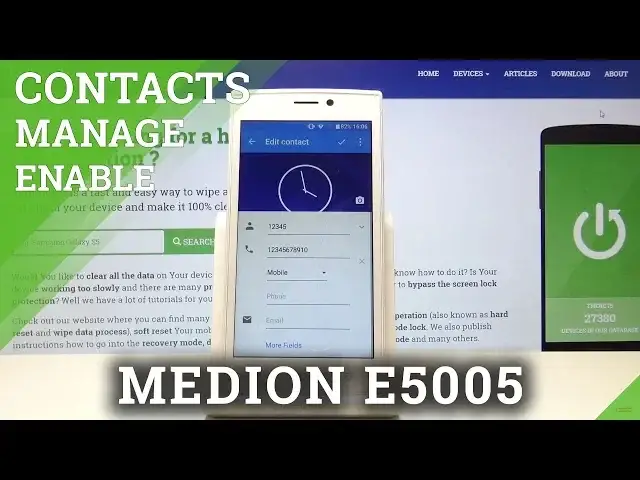 'Video thumbnail for How to Add Contact Photo to MEDION E5005 - Profile Picture'