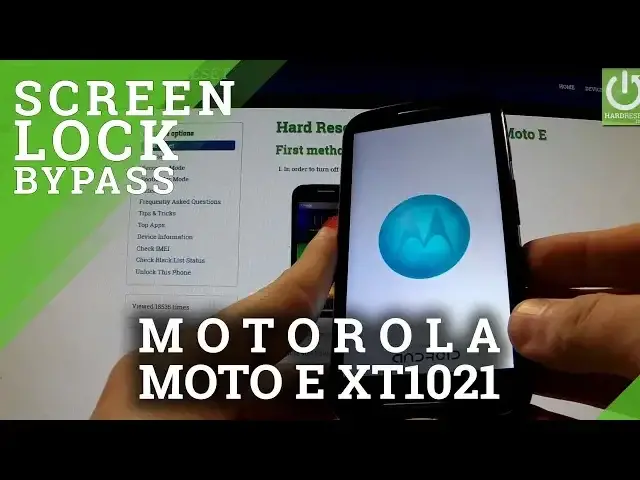'Video thumbnail for Hard Reset MOTOROLA XT1021 Moto E - Bypass Pattern Lock by Recovery Mode'