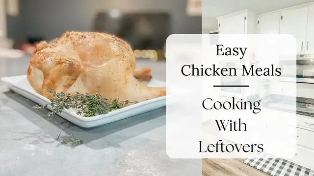 'Video thumbnail for How To Use Leftovers | Batch Cooking | Homemaking In The Kitchen'