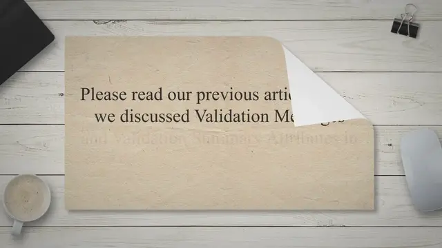 'Video thumbnail for Remote Validations in ASP.NET MVC'