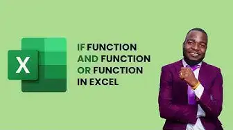 'Video thumbnail for Excel IF AND & OR Functions'