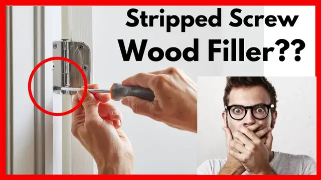 'Video thumbnail for Can Wood Filler Fix A Stripped Screw? #Shorts'
