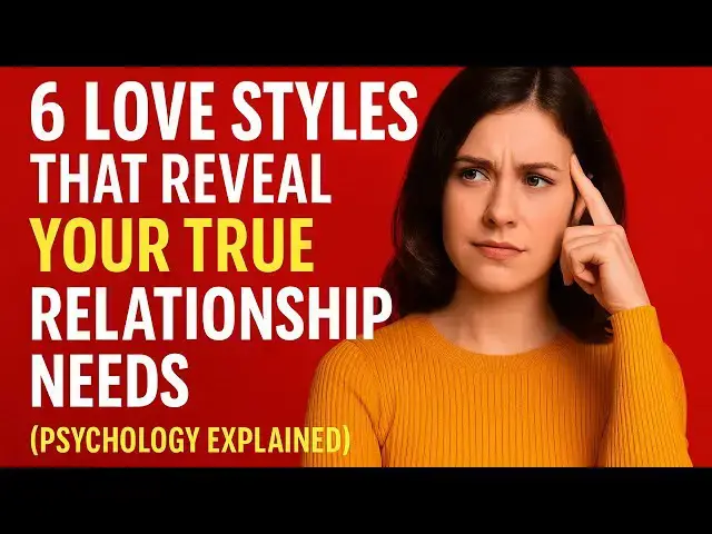 'Video thumbnail for 6 Love Styles That Reveal Your True Relationship Needs (Psychology Explained)'