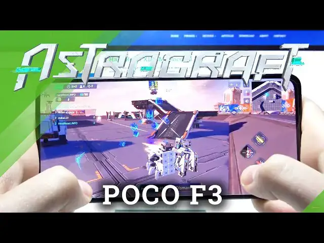 'Video thumbnail for Test Game Astracraft on Xiaomi POCO F3 | Snapdragon 870 | 6GB RAM | Gameplay - FPS Check'