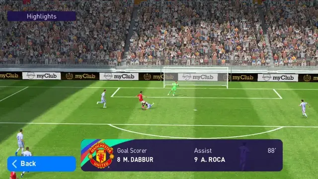 'Video thumbnail for Barcelona Vs Manchester United | PES 2021 Live'