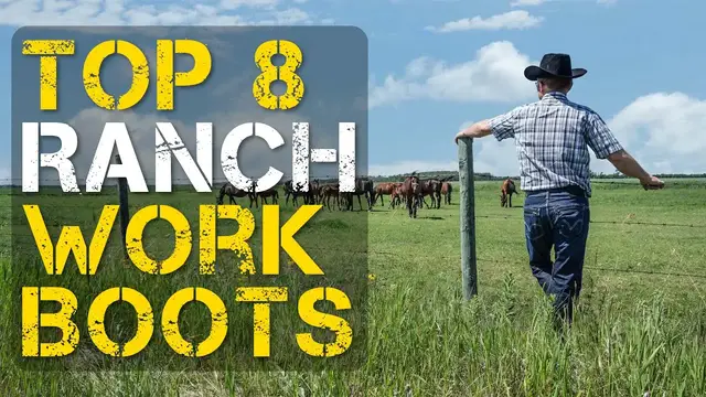 'Video thumbnail for 8 Best Ranch Work Boots'