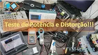 'Video thumbnail for Teste de Potência e Distorção Kit Ativação Caixas Multivias D-Class 1500W RMS'