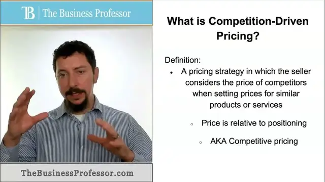 'Video thumbnail for What is Competition-Driven Pricing?'
