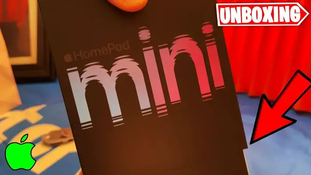 'Video thumbnail for Homepod Mini UNBOXING Space Grey'