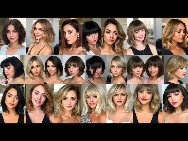 'Video thumbnail for 42 Trendy Bob Haircut Ideas for 2025 – Stylish Looks for Every Face Shape'