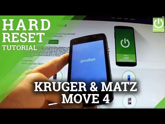 'Video thumbnail for Format KRUGER & MATZ Move 4 - Hard Reset KRUGER & MATZ Move 4'