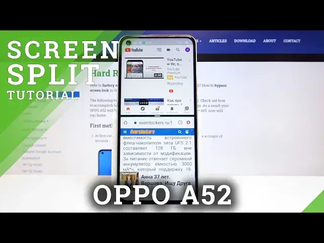 'Video thumbnail for How to Use Split Screen on OPPO A52 – Create Double Screen'