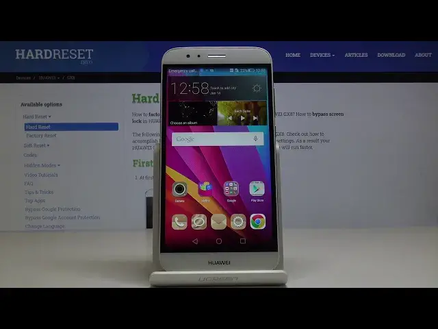 'Video thumbnail for How to Show Battery Percentage on HUAWEI GX8'