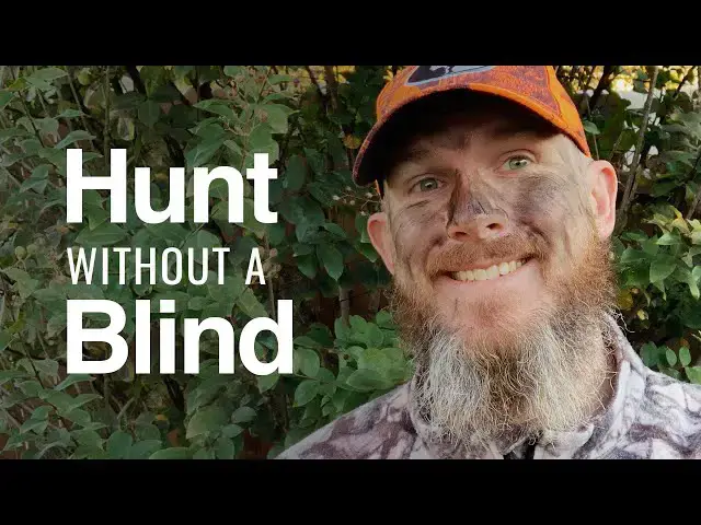 'Video thumbnail for Hunting Deer Without a Blind or Tree Stand'