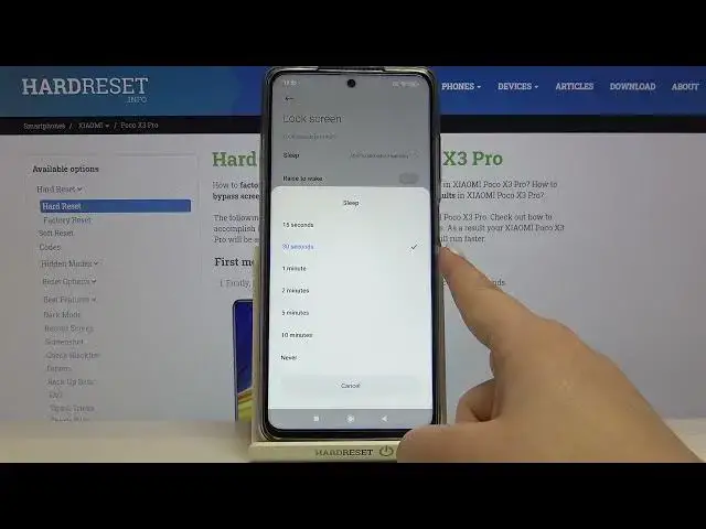 'Video thumbnail for How to Change Screen Timeout in POCO X3 Pro– Configure Screen Timeout'