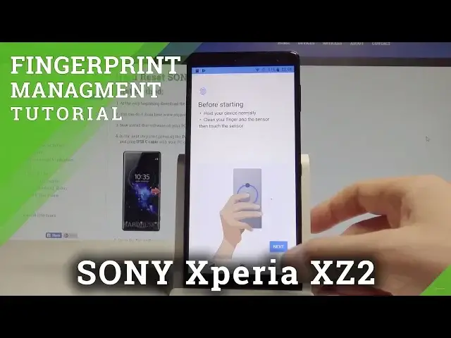 'Video thumbnail for How to Add Fingerprint on SONY Xperia XZ2 - Screen Lock Settings |HardReset.Info'