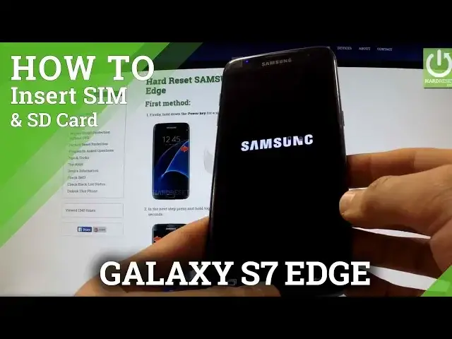'Video thumbnail for SAMSUNG G935F Galaxy S7 Edge - How to Insert SIM card and micro SD card in Galaxy S7'