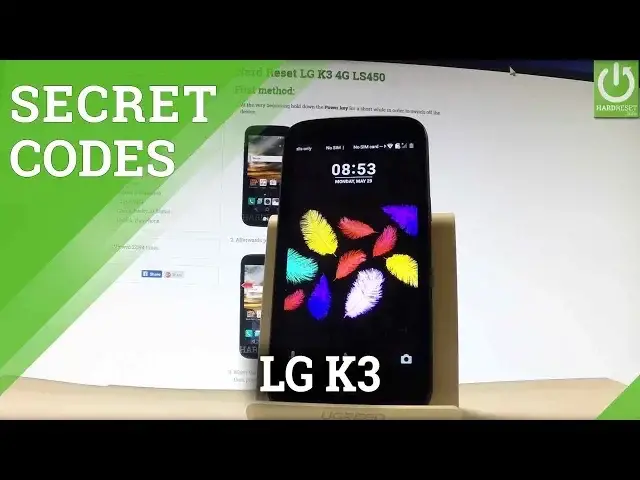 'Video thumbnail for Codes in LG K3 4G LS450 - Secret Menu / Advanced Settins / Tricks'