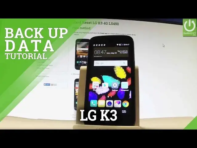 'Video thumbnail for How to Back Up Data in LG K3 4G LS450 - Allow Google Backup'