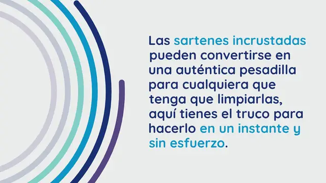 'Video thumbnail for Sartenes incrustadas, cómo limpiarlas de forma natural: te llevará unos segundos'